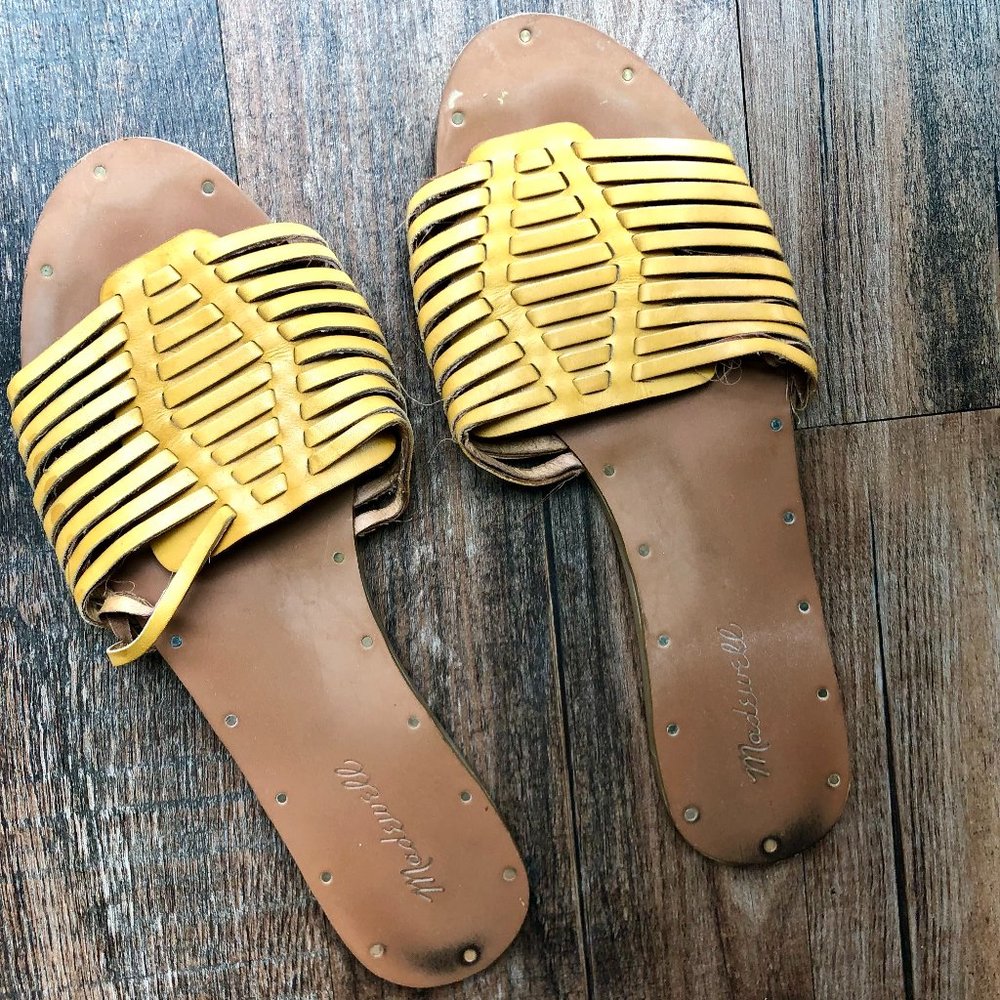 MADEWELL | Willa Huarache Leather Sandal